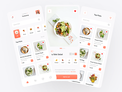 Buko - Food Delivery Mobile App app branding design figma icon minimal mobile mobile app typography ui ux