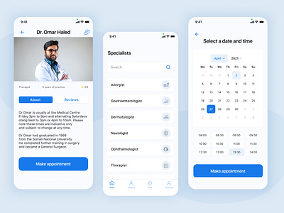 All Doctors - medical mobile app medical app mobile app mobile app design ui ux