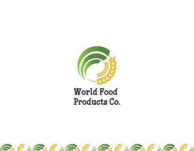 Visual identity for World food Products Co. artwork branding design illustration logo logodesigner logo branding logodesigner logo branding loogdesign lgoodesign typography vector
