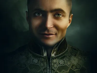 Art Yuri art artwork man portrait portrait art portrait illustration retouch retouching