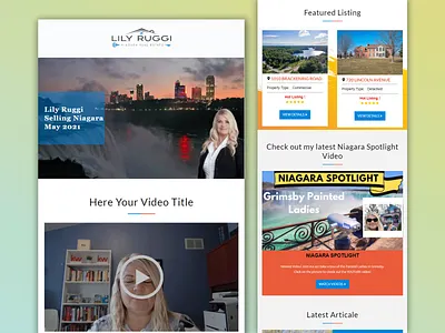 Mailchimp email template ecommerce email template mailchimp mailchimp newsletter newsletter design real estate
