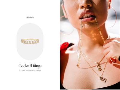 LDiamons / E-commerce Website Concept black branding design digitalbutlers e commerce graphic design gray illustration inspiration jewelry logo minimal minimalism typography ui white woman