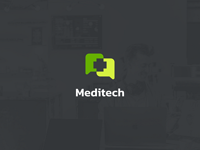 Meditech logo concept brand branding design graphic design illustration logo motion graphics ui ux vector