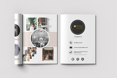 Studio Profile for OperaTalkies branding business design mockup