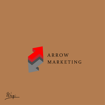 ARROW MARKETING - Logo arrow logo concept design illustration illustrator logo logo design minimalist logo vector