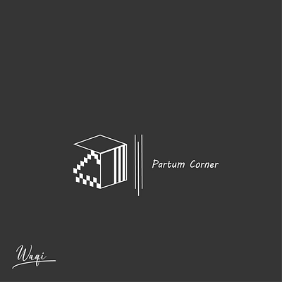 PARTUM CORNER - LOGO design illustration illustrator logo logo design minimalist design minimalist logo square logo vector