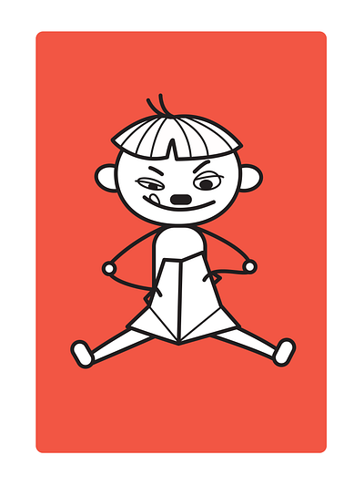Creative workshop character design illustration vector