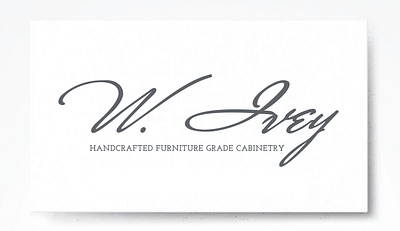 W. Ivey logo design logo logo design