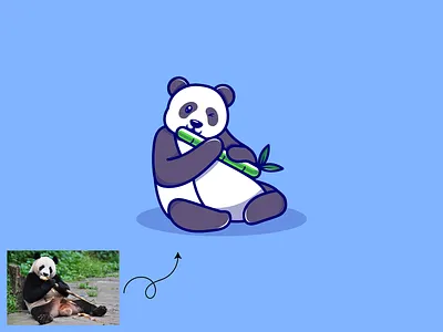 Panda logo design a logo design branding business logo design flat logo logo design mascot logo design minimal minimalist logo modern modern logo panda logo panda shop simple