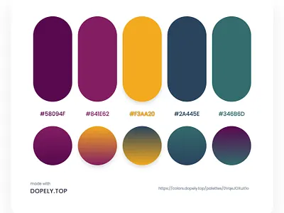 color Palette animation color color palette colorful colour design illustraion illustration ui ux