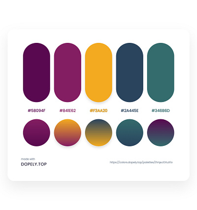 color Palette animation color color palette colorful colour design illustraion illustration ui ux