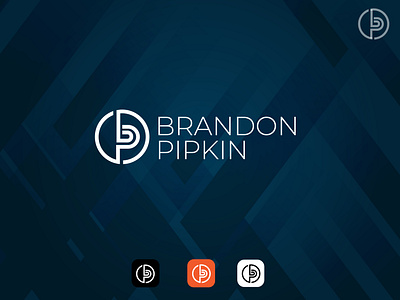 BRANDON PIPKIN - Sales Trainer Logo Design abstract logo branding circl combination logo creative design graphic design icon initial logo logo logodesign modern logo sales trainer vector