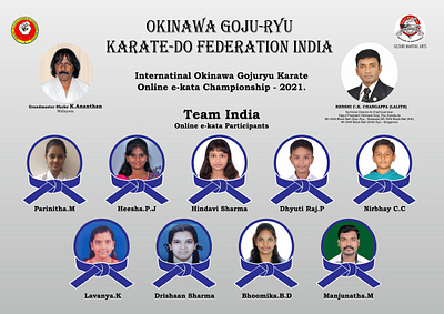 Okinawa Goju Ryu A3 Poster 1 poster design