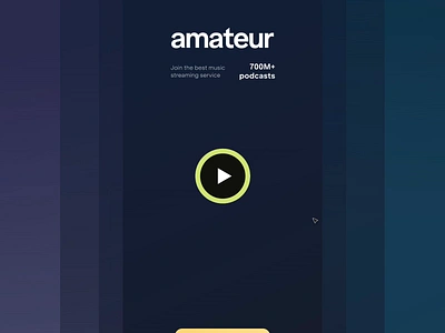 Amateur Website Animation animation css design development figma front end halo lab interface nocode product scroll ui ux website