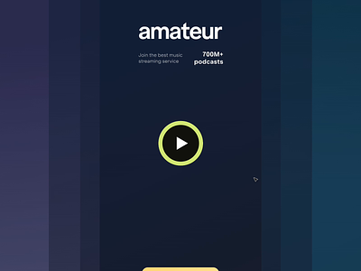 Amateur Website Animation animation css design development figma front-end halo lab interface nocode product scroll ui ux website