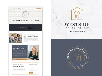 WestSide Dental Studio – Branding brand identity branding design