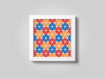 Geometric geometric pattern