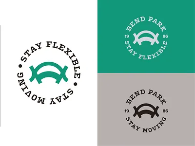Bend Park Badge badge badge design brand identity clean design graphic design icon identity identity design logo logo design luxury modern