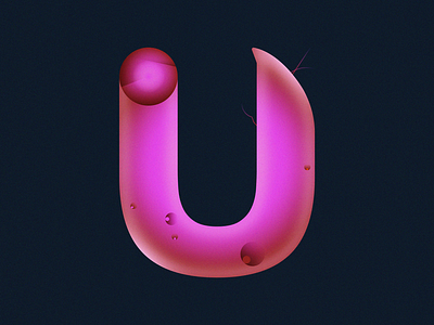 U is for Ube • 36 Days of Type 2d 36 days of type 36daysoftype 36daysoftype08 alphabet design filipino filipino food flat food gradient illustration minimal purple sweet potato purple yam sweet potato typography ube vector vegetable