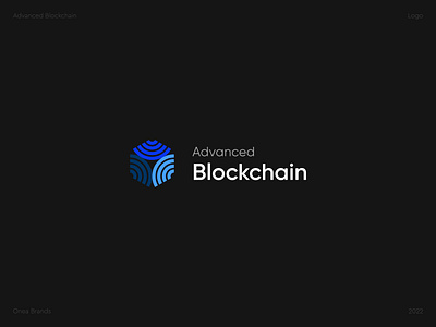 Advanced Blockchain - Branding adobe illustrator blockchain branding crypto design flat flat logos illustration logo minimal ui vector