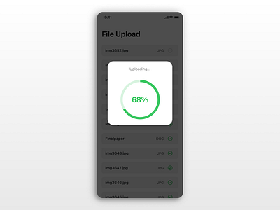 File Upload 031 dailyui