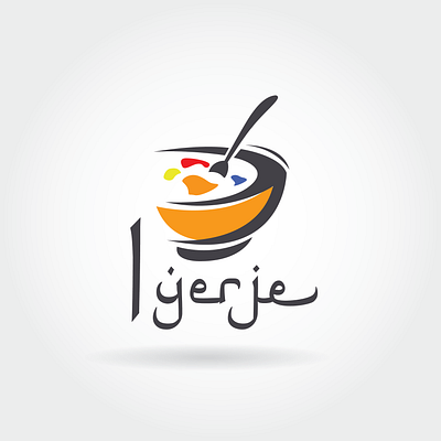 Iyerje app branding logo vector