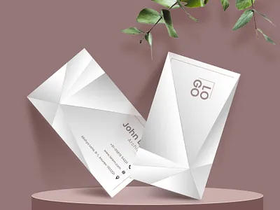 Business card with mockup brand identity branding business card business crad design businesscard illustrator vectorart vectors visitingcard