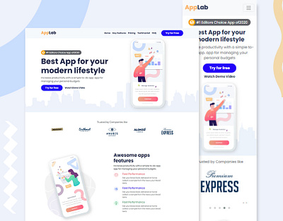 HTML Landing Page Website Design businesswebsite html html template html templates imamhossainbd landing page responsive design responsive website single page website website design