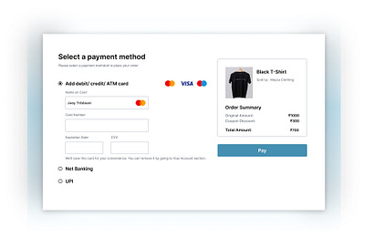 Card Checkout - Desktop app cards check checkout checkout flow checkout form checkout page checkout process credit card checkout creditcard design payment payment form payment method sign in ui ux