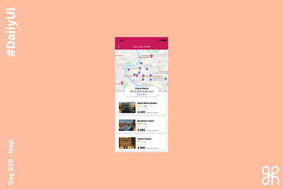 Daily UI Challenge day 29 - Map dailyui dailyuichallenge