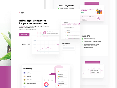 Comparison Landing page with ICICI