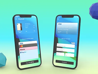 day #2 daily UI - Credit card checkout app dailyui design figma ui ux
