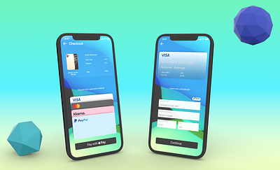 day #2 daily UI - Credit card checkout app dailyui design figma ui ux