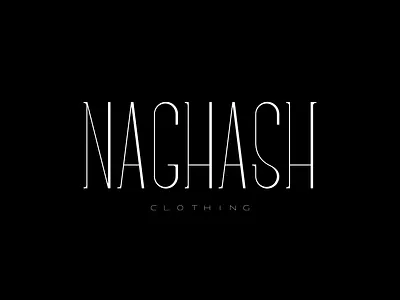 Logo Design | Naghash Clothing brand brand design brand identity branding branding design corporate identity logo logo design logodesign logos logotype logotype design minimalist minimalistic type typography