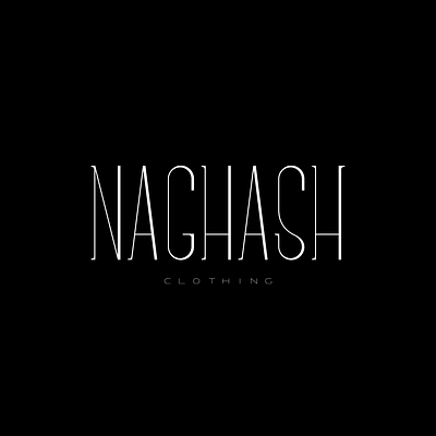 Logo Design | Naghash Clothing brand brand design brand identity branding branding design corporate identity logo logo design logodesign logos logotype logotype design minimalist minimalistic type typography