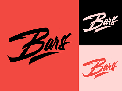 Bars - Logo Sketch for Clothing Brand from London branding calligraphy clothing design fashion font free hand lettering identity lettering logo logotype mark packaging script sketches streetwear type typo typography