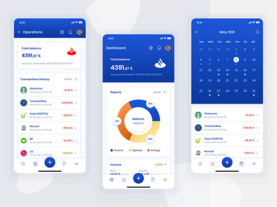 Finance Tracker Mobile calendar ui diagram figma finance list mobile mobile app mobile design mobile ui stylo ui ux