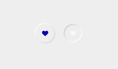 Neumorphic Buttons 2021 trend app branding button design interaction minimalism neumorph neumorphic neumorphism skeumorphic skeumorphism trendy ui ux web white