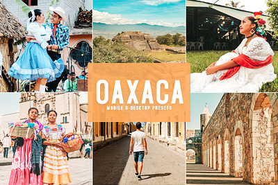 Free Oaxaca Mobile & Desktop Lightroom Presets branding design design art desktop design download dribbble dribbble best shot free freebie illustration lightroom presets mobile photography presets ui ux wedding presets