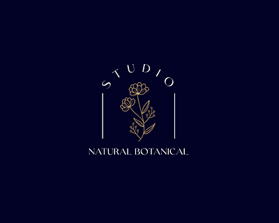 natural botamical logo beauty logo botanical botanical logo branding design flat icon logo logo design lettering luxury brand minimal typography