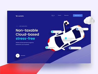 Website Design & Landing Page Design car cloud data design front end graphic design interaction landing landing page layout pitch presentation product ui ui design ux ux design web web app website