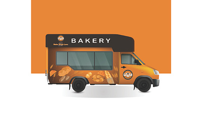 bakery logo vehicle design branding design icon illustration illustrator logo vector