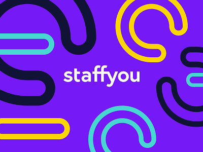 Staffyou rebrand: Logo branding graphic design logo logo designer rebrand rebranding staffyou tech tech branding visual identity