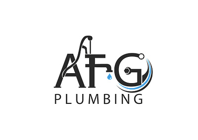 AFG PLUMBING Logo Design afg plumbing logo design afg plumbing logo design branding bussiness logo creative logo creative logo design design logo logo design logo designs logodesign logos logotype unique logo design