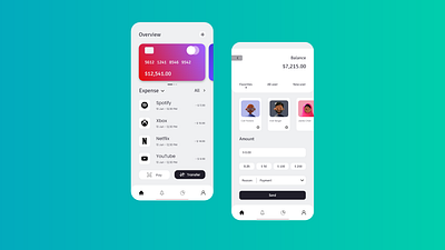 Wallet App UI Design app app design finance app fintech fintech app fintech design minimalist mobile app ui design product design ui ux uidesign ux design uxdesign visual design wallet app