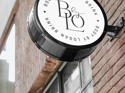 Body by Lo - Storefront badge branding design flat icon illustration illustrator logo typography vector