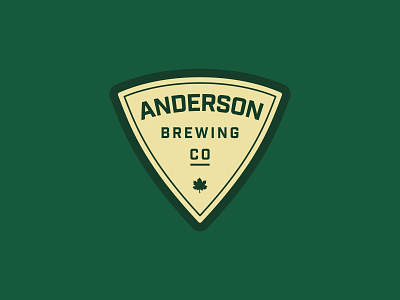 Anderson Craft Ales – Vintage Hockey Jersey anderson badge beer brewery craft hockey jersey leaf maple retro sports vintage