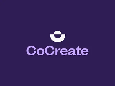 CoCreate brand identity branding coworking graphic design logo typography