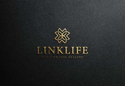 Link life- Luxury Logo design 3d animation branding branding design business logo design design free logo design graphic design illustration linklife logo linklife logo design logo logo design logo design branding monogram luxury logo motion graphics trendy logo design ui unique logo design watercolor logo