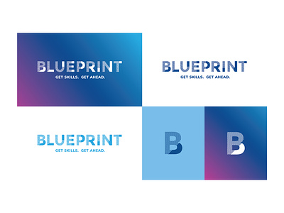 Blueprint Brand Design blueprint branding community program logo design website design